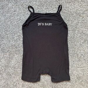 5/$15 SHEIN Black Bodysuit Romper